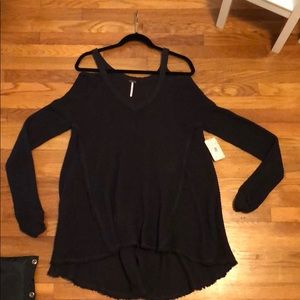 Free people open shoulder tunic